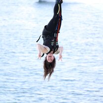 The second time I went Bungy Jumping (Auckland Bridge)